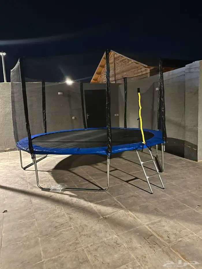 نطيطة ترامبولين 12 قدم اجعل طفلك يستمتع تناسب خارجيه داخليه 4