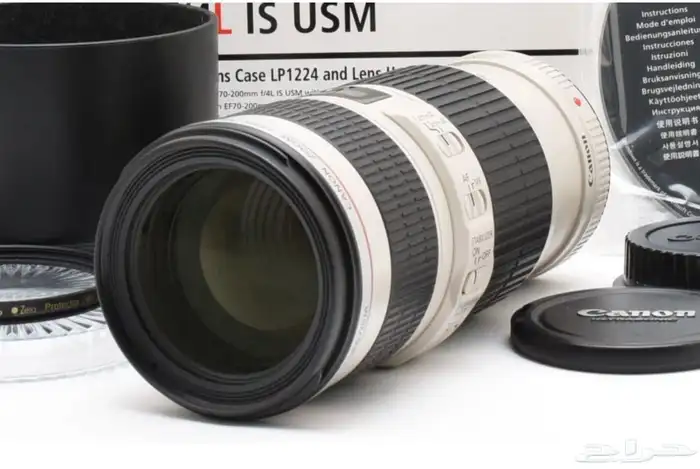 عدسة كانون EF 70-200 مم F4L 0
