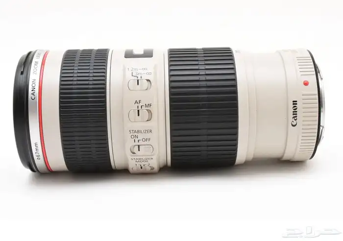 عدسة كانون EF 70-200 مم F4L 9