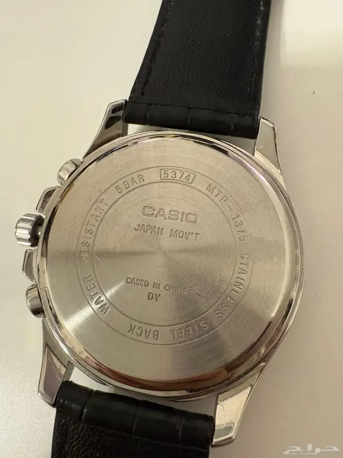 (((تم البيع))) ساعة يابانية ماركة كاسيو مقاس CASIO 42mm 4