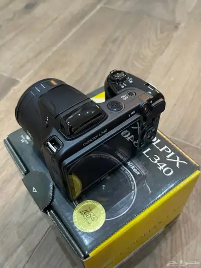 كاميرة نيكون NIKON CoolpixL340 شبه جديدة تنفع للمبتدئين 12