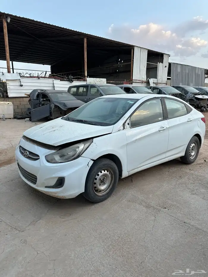 هونداي اكسنت 2013 تشليح 1