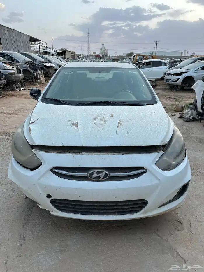 هونداي اكسنت 2013 تشليح 0