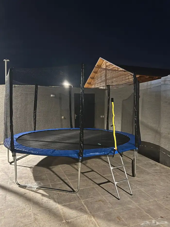 نطيطة ترامبولين 12 قدم اجعل طفلك يستمتع تناسب خارجيه داخليه 17