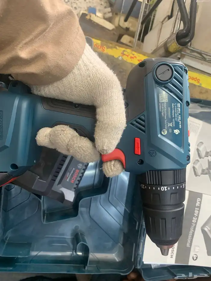 دريل بوش شحن جديد BOSCH GSB 180-LI 2