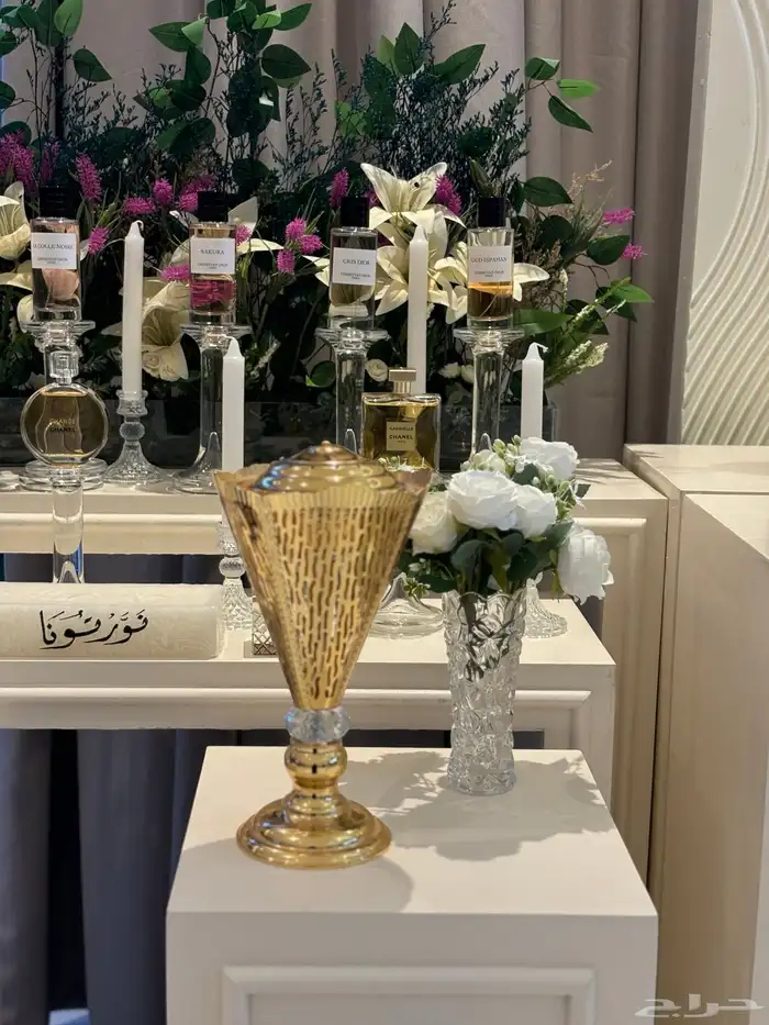 عرض الاجازة كورنر عطور 850 شامل عشر عطور تنسيق ومشرفة 7