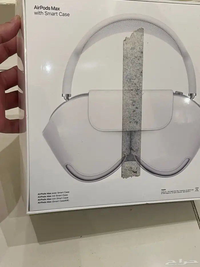 سماعات AirPods Max   جديدة كليا  اللون أبيض   آخر إصدار 1