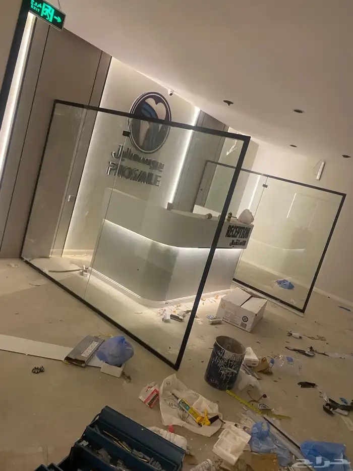 زجاج دربزين ومحلات تجاريه وبلكونات 5