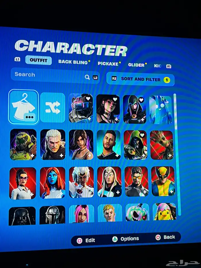 حساب فورت نايت البيع 0