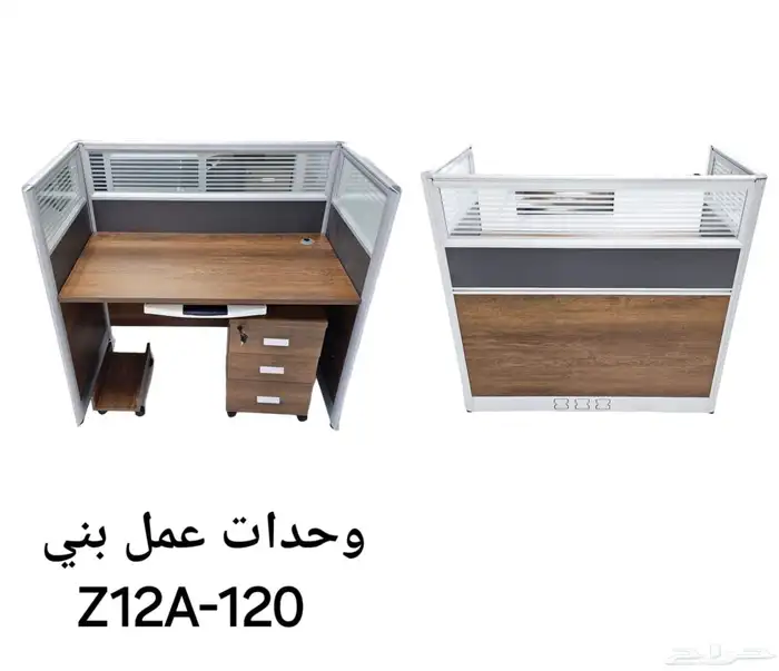 موظفين مشتركة مكاتب بارتيشن قزاز ورك ستيشن دولاب كتب كراسي 27
