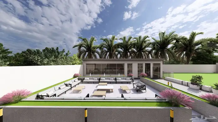 تصميم واجهات فلل وديكور داخلي 3D 2