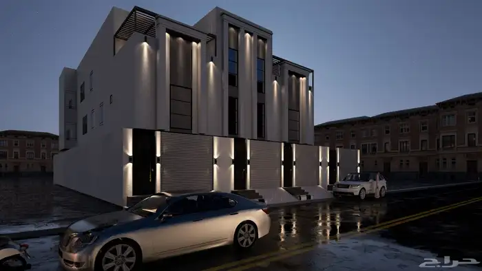تصميم واجهات فلل وديكور داخلي 3D 8