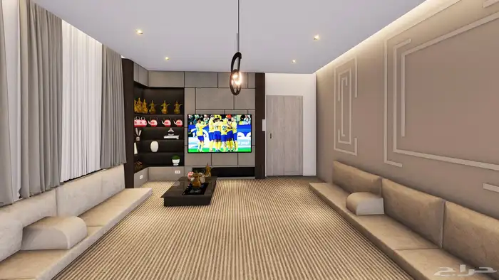 تصميم واجهات فلل وديكور داخلي 3D 22