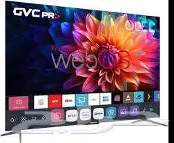 شاشة GVC Pro 55 بوصة   QLED 4K   سمارت بنظام WebOS 5