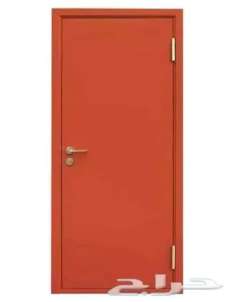 تصنيع وتركيب ابواب معدنية ضد الحريق و ابواب طواري FIRE RATED 23