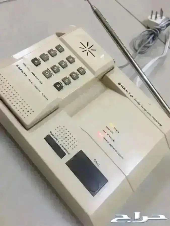هاتف ثابت لاسلكي _ Sanyo 4