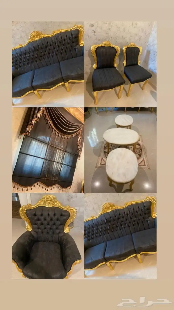 للبيع طقمين كنب بمبلغ  5000 3