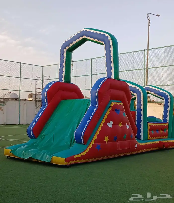 نطيطات ملعب صابوني زحليقه مائيه 4
