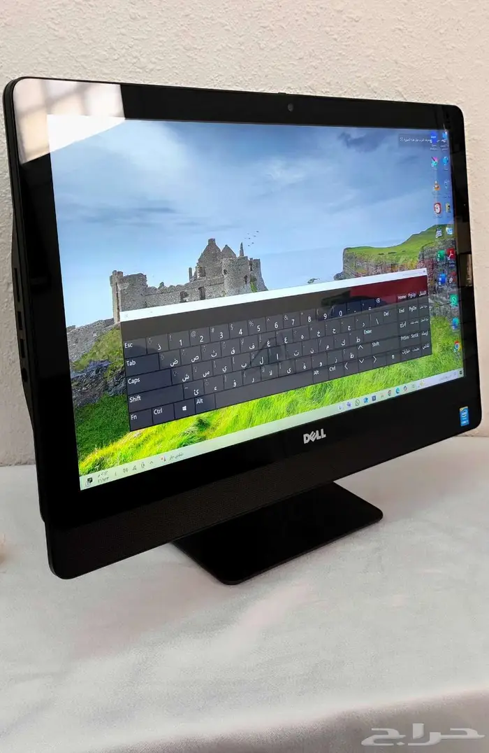 كمبيوتر مكتبي شامل_الكل في واحد_دل_لمس_أخو الجديد_i7_شاشة24 3