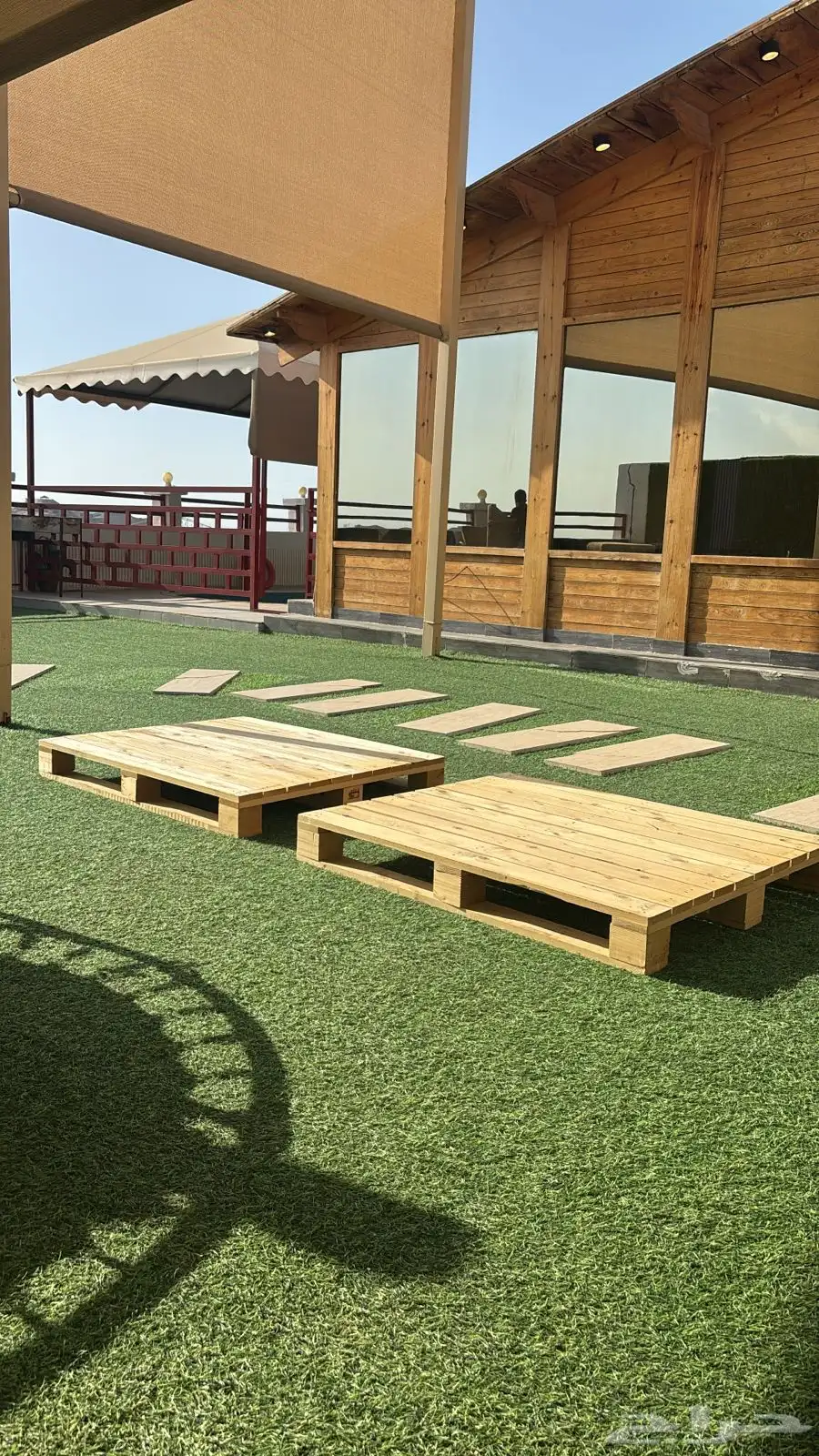 طبليات خشبيه ديكور 3
