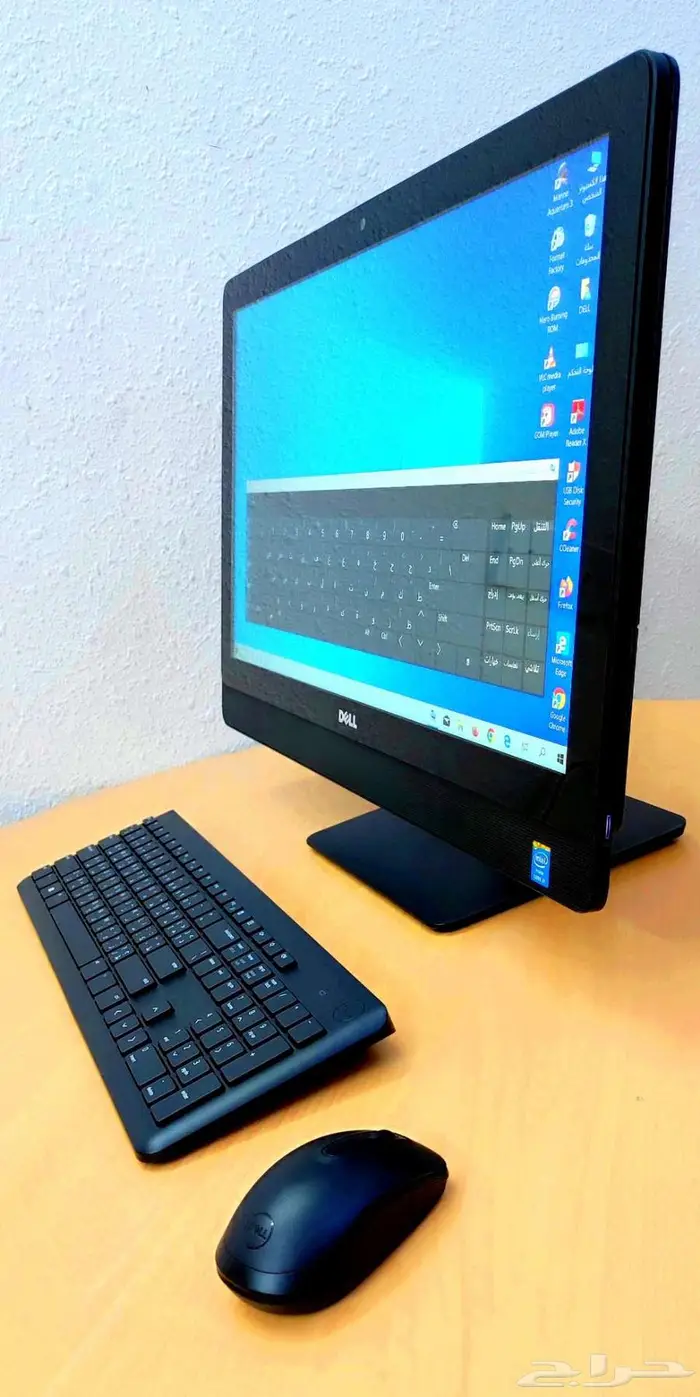 كمبيوتر مكتبي شامل_الكل في واحد_دل_لمس_أخو الجديد_i7_شاشة24 5