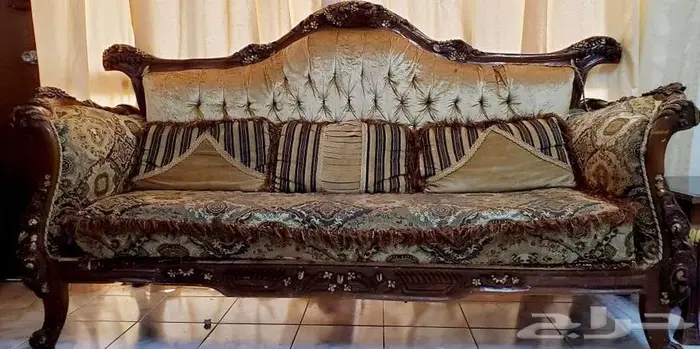 Sofa Set Turkish Style - طقم كنبات 8 مقاعد   الطراز التركي 1