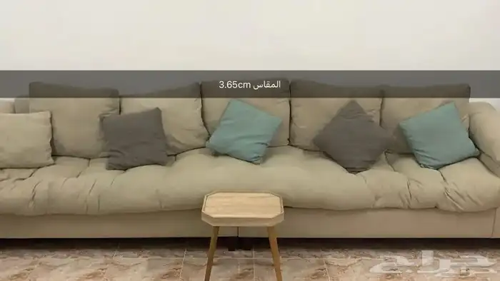 كنب ثلاث قطع قطعتين متصلة 1