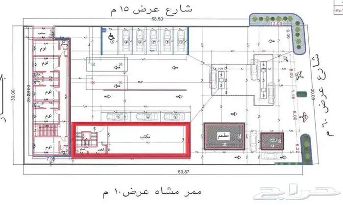 مكاتب للايجار بحي النرجس 6