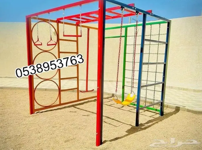 جميع الألعاب متوفرة مراجيح وزحليقة ونطاطات 10
