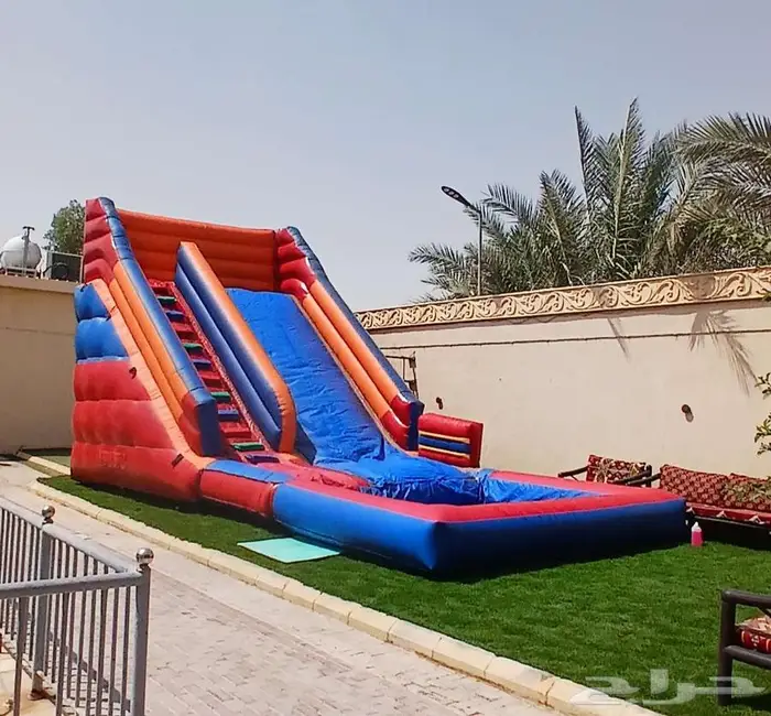 نطيطات ملعب صابوني زحليقه مائيه 1
