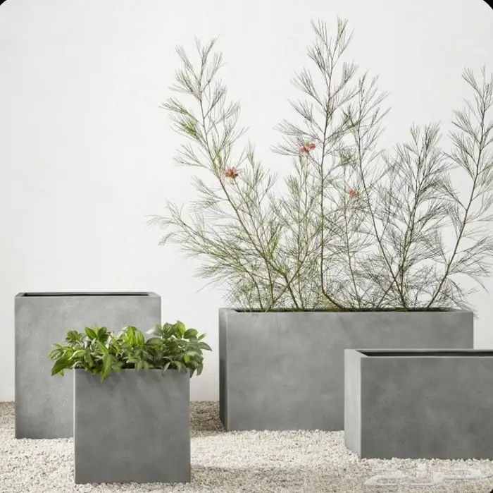 مراكن زرع مودرن فيبر جلاس واسمنتيه 3