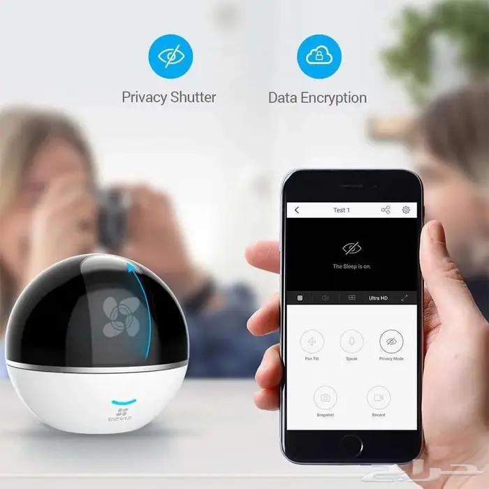كاميرا أمان منزلية ذكية EZVIZ C6TC  واي فاي تتبع الحركة 0