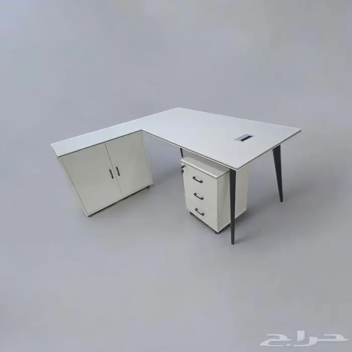 مودرن مكاتب ورك ستيشن طاولة اجتماعات مع كراسي 1