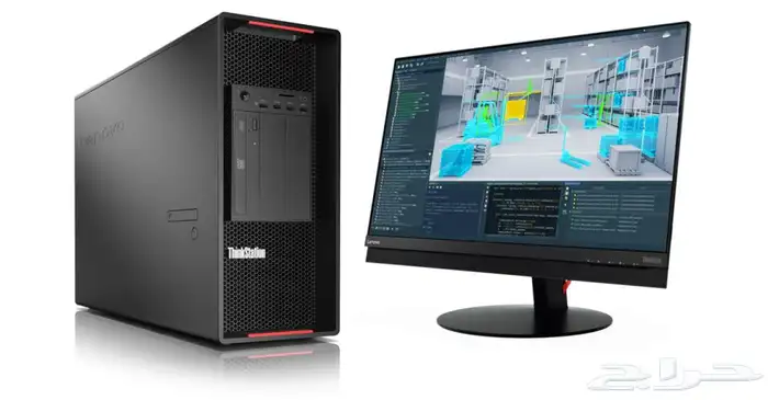 كمبيوتر للجرافيك والاعمال الهندسية بكارت شاشه 24 ورامات 192 0