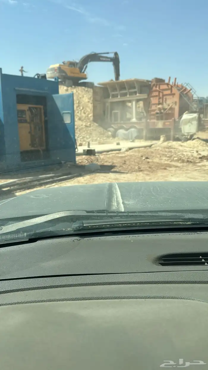كساره متكامله متنقله لانتاج البحص 4