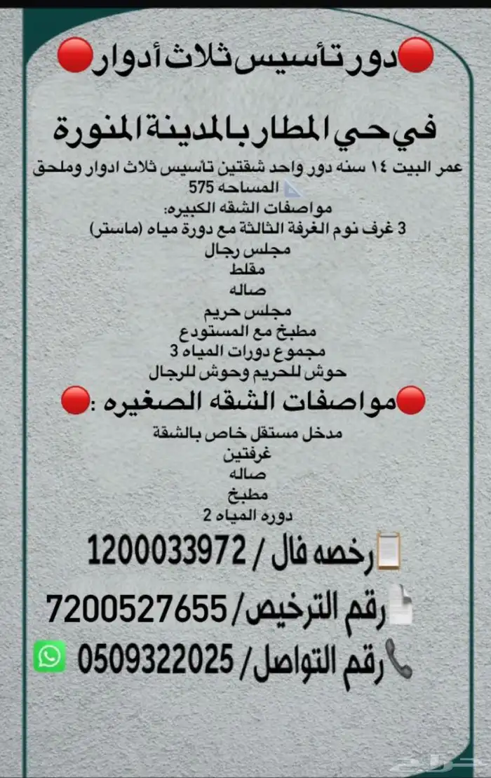 دور تأسيس ثلاث ادوار في المدينة المنورة 1
