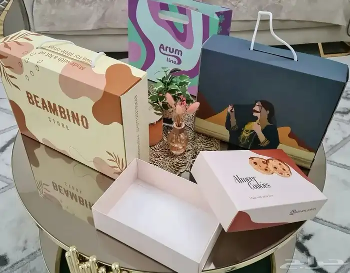 مطبوعات ورقية بوكسات اكواب 2