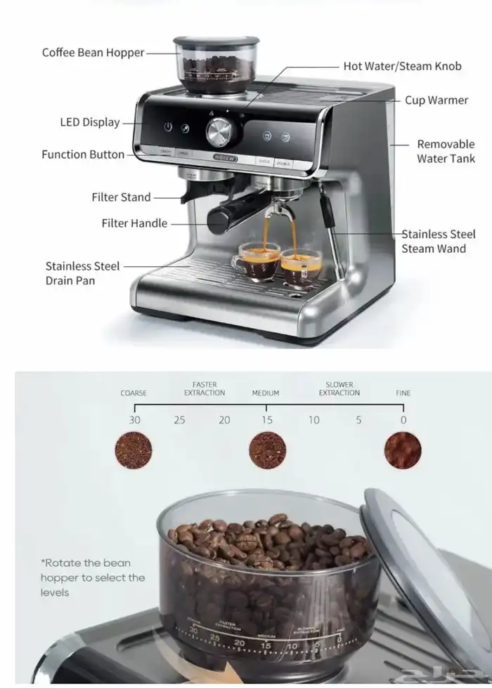 مكينه قهوه Hirbrew 0