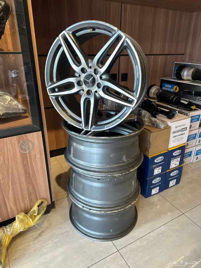 جنوط مرسيدس بنز اصليه وكاله ATC مقاس 19 عرضين 1