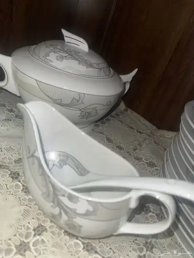 طقم صحون بورسلان 64 قطعة 12 شخص 4
