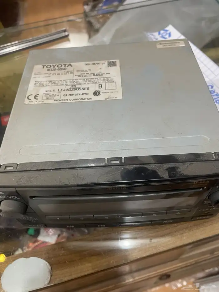 مسجلات تويوتا الشكل القديم وكاله شرط 7