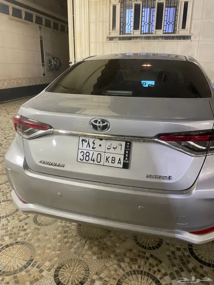 كورولا هايبرد موديل 2020 بطاقة جمركية 2