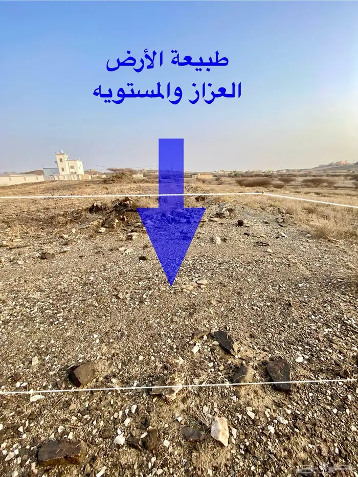 أرض مميزه للبيع رجال المع بني زيد ب 90 الف 3