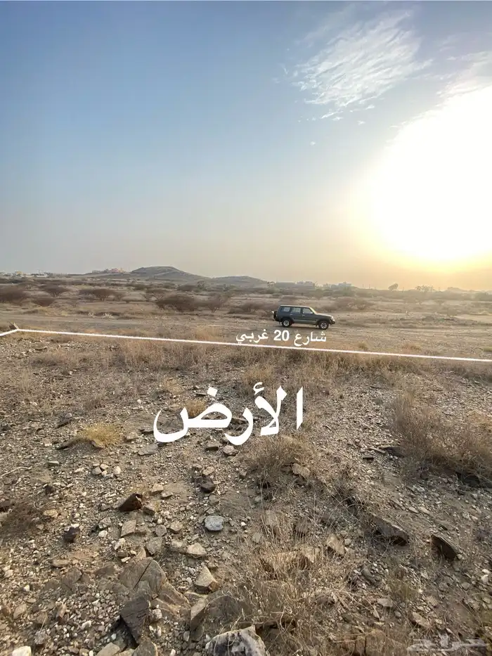 أرض مميزه للبيع رجال المع بني زيد ب 90 الف 0