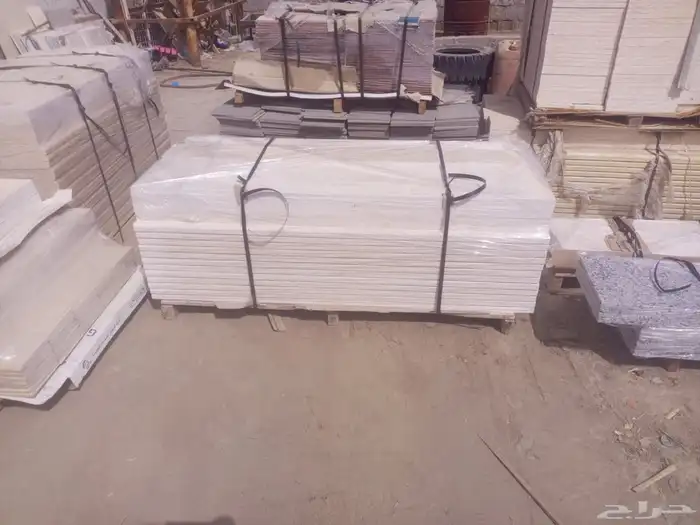 تجهيز رخام مصري للدرج 0