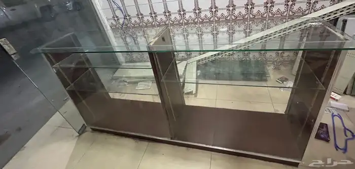 كاونتر عرض زجاج مستخدم 0
