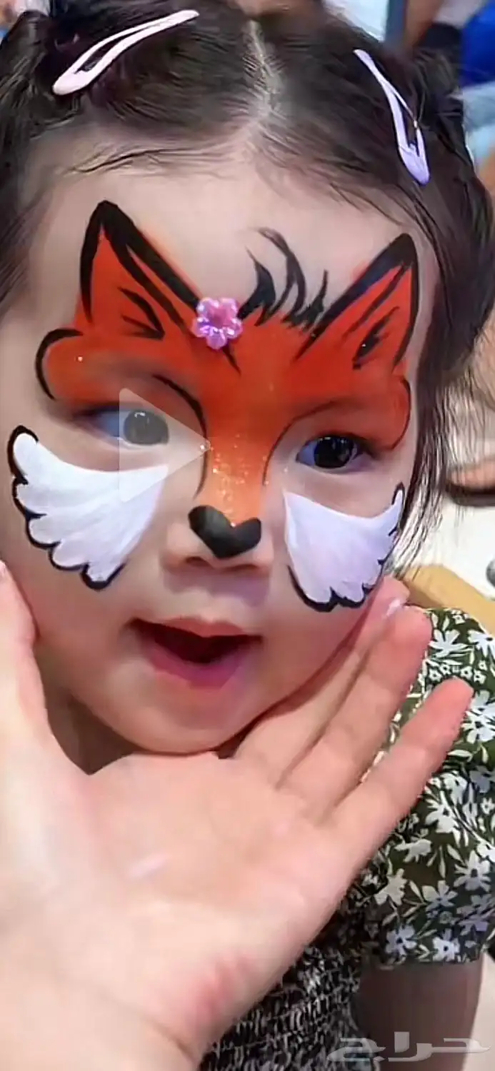 رسم على الوجه للاطفال حفلات مهرجان اعياد 5
