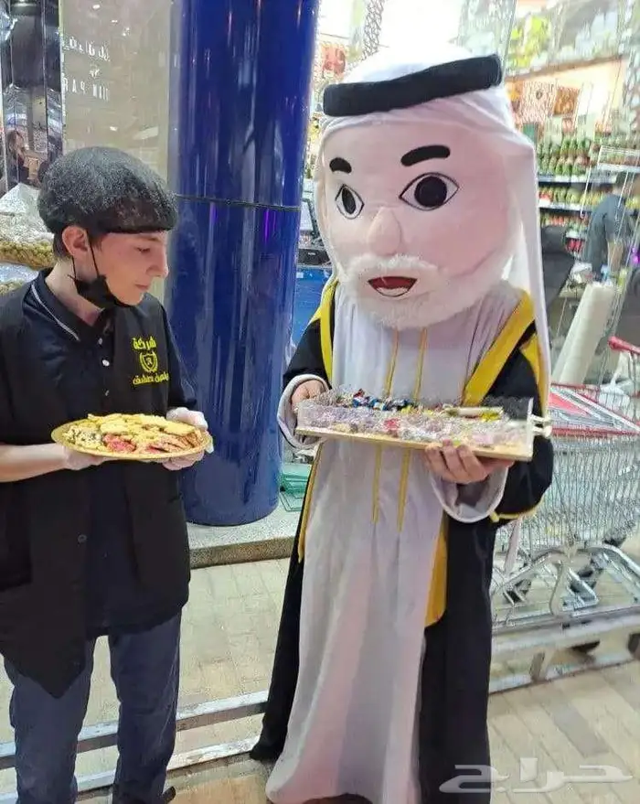 لبس ماسكك سعودي ثوب شماغ غترهه عقال ملابس نتنكريه زي كلاون 9