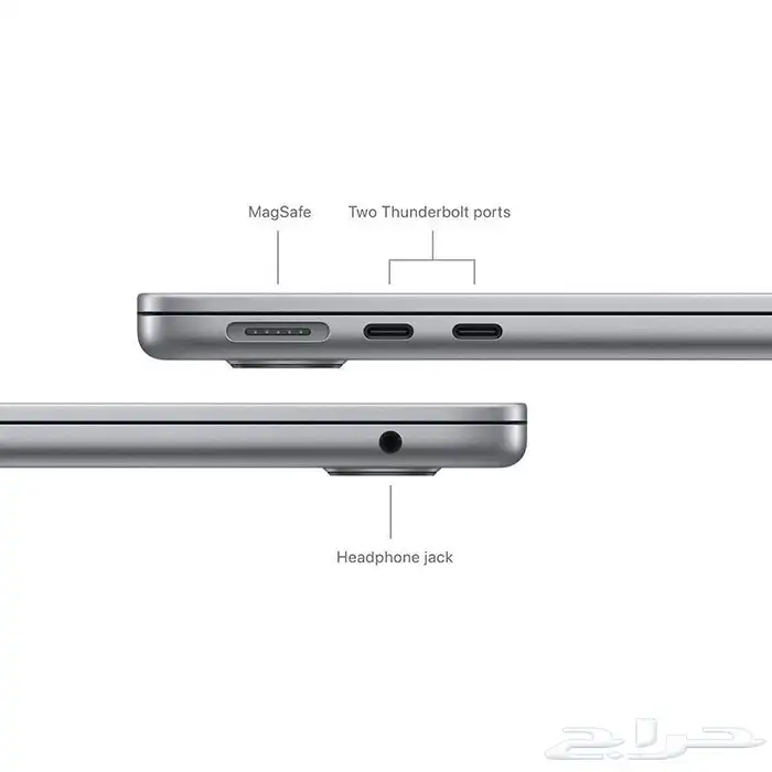 MacBook Air M3 256GB 16GB Midnight ( ماك بوك اير جديد ) 2