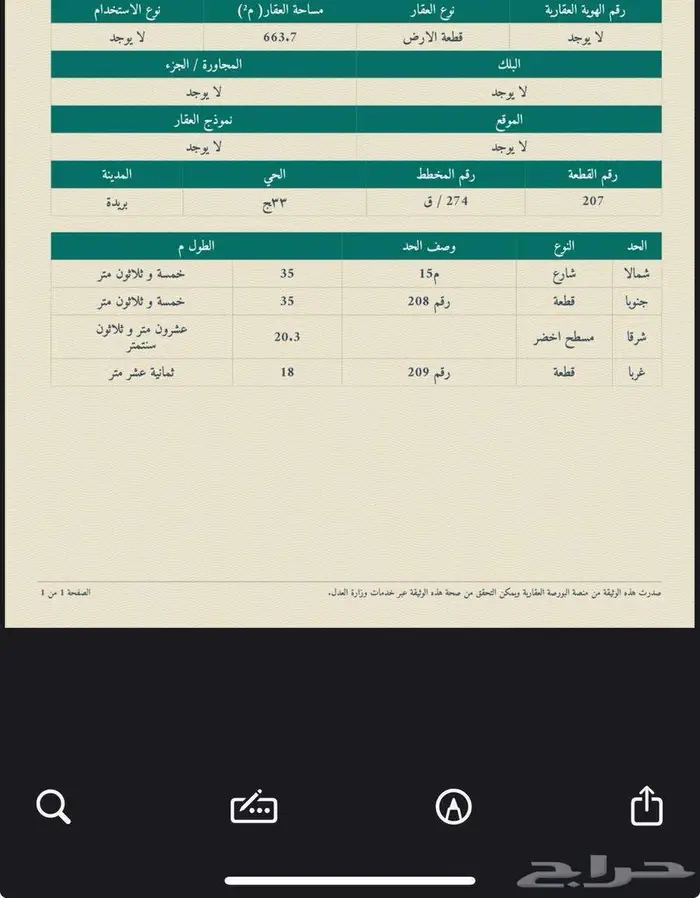أرض ببريدة للبيع 0